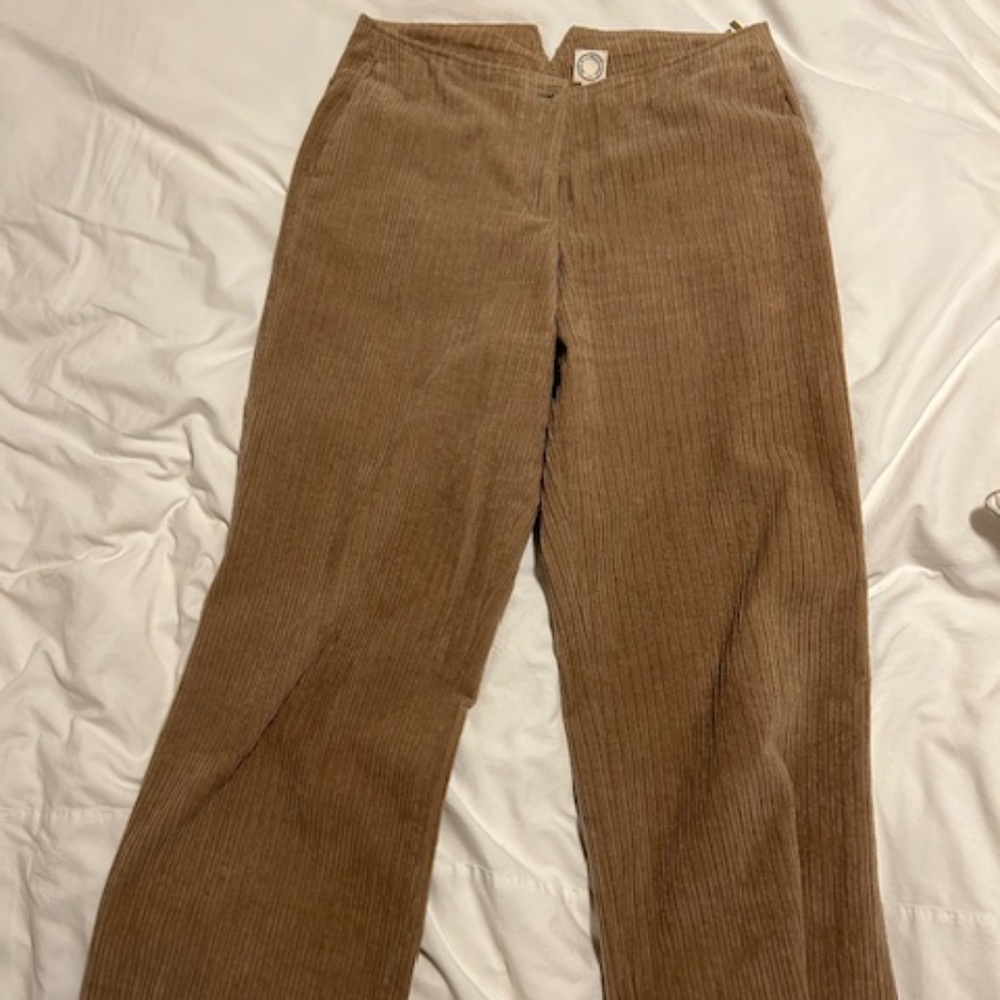 Ines de la Fressange Corduroy Pants Sz 40 (size 10)